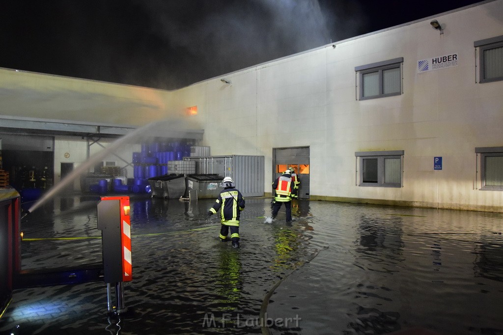 Grossbrand Halle Troisdorf Kriegsdorf Junkersring P567.JPG - Miklos Laubert